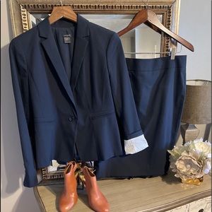 Ann Taylor navy suit